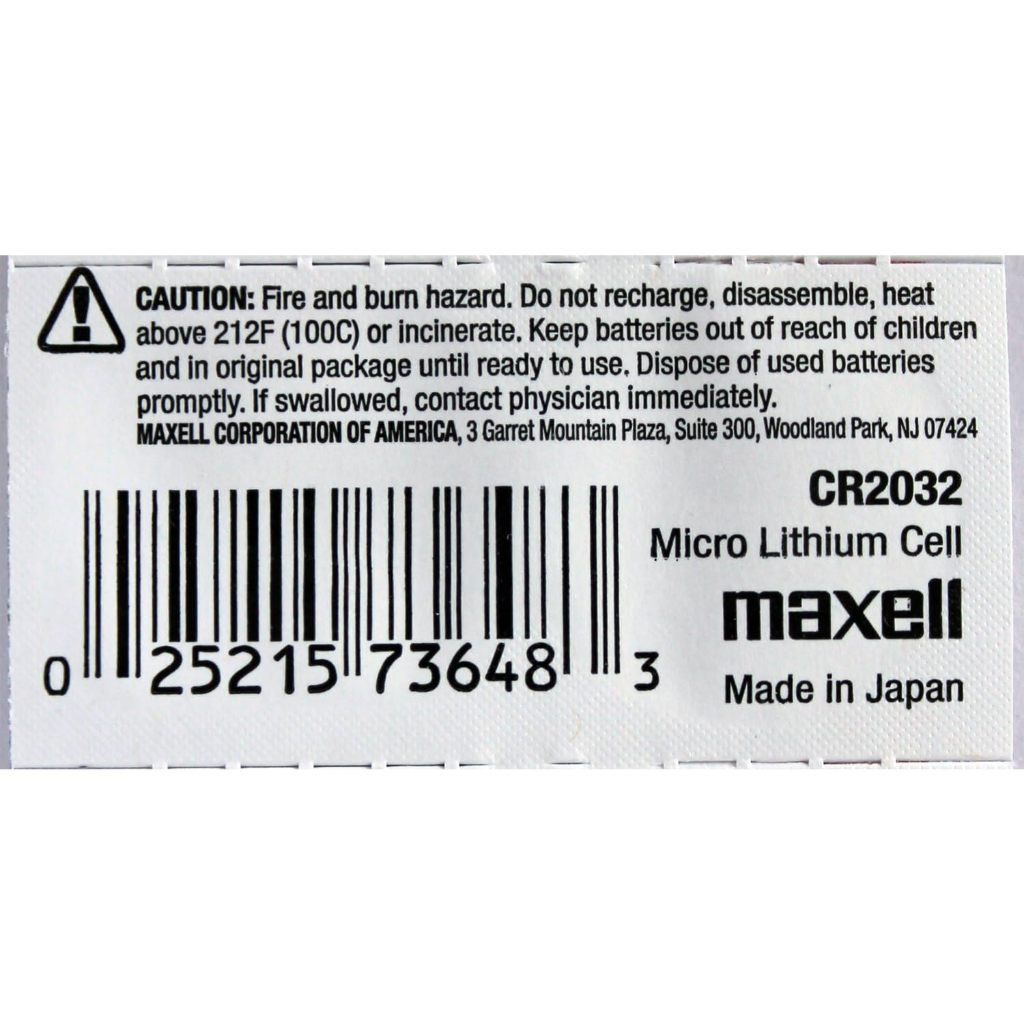 Bat. Cr2032 P/ Medidor Glicemia