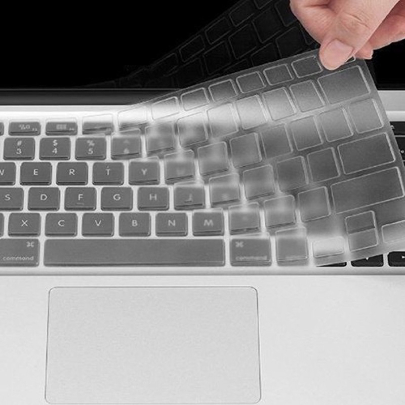 W.BILL Capa para MacBook Teclado TPU MacBook Air 13 Pro 13 M1 13.3 Flexível Utra