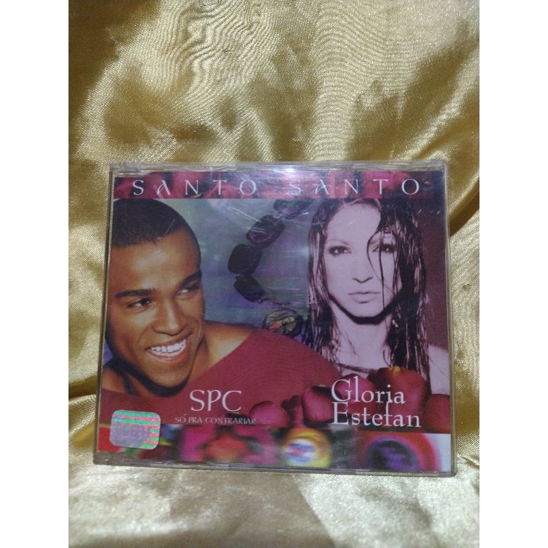 Cd Single Alexandre Pires & Gloria Estefan- Santo Santo