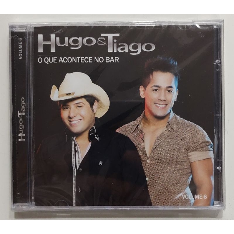CD - HUGO & TIAGO VOL.6 - ( O QUE ACONTECE NO BAR )