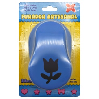 Furador Cortador Flor Tulipa 38mm 3.8cm Para Papel e Eva Make+ em Oferta na Shopee