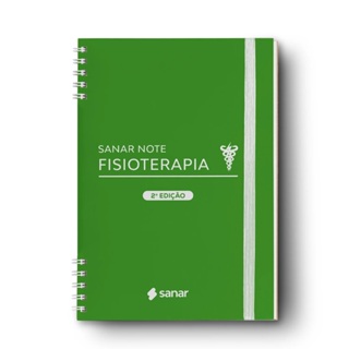 Sanar Note Fisioterapia Espiral ( Nova Ediçao 2023 ) em Oferta na Shopee