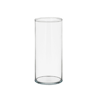 vaso de vidro cilíndrico decorativo tubo transparente 22cm arranjo flores em Oferta na Shopee