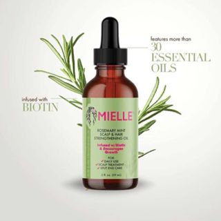 hot Mielle Organics Rose Mary Mint Escape e reforço capilar Oil 59 ml pronto a entrar