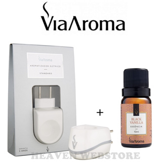 Aromatizador Difusor Standard + 1 Essência A SUA ESCOLHA  - Via Aroma Aromaterapia em Oferta na Shopee