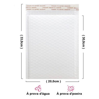 Envelope Plástico com bolha 20x30 50 unidades