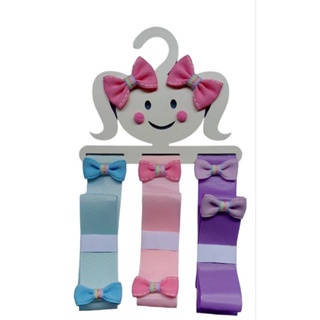 Organizador de laço infantil / Cabide porta laços / Porta laços em mdf em Oferta na Shopee