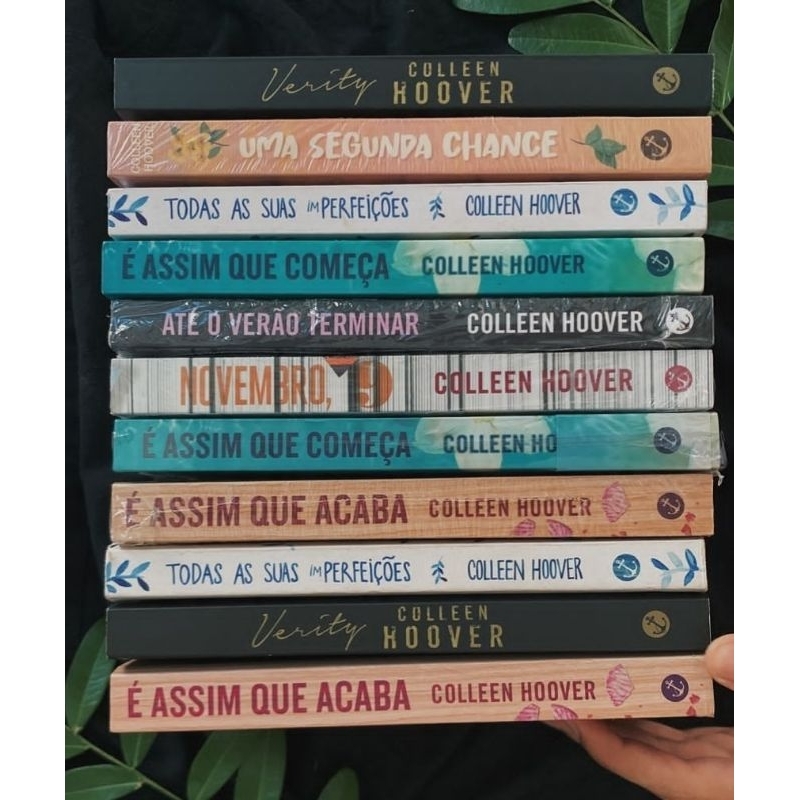 Livros Colleen Hoover s e s presente romance amor best seller e outros autores Amigo Secreto
