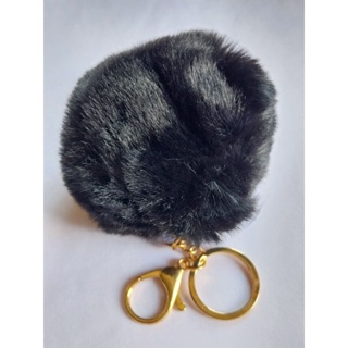 Chaveiros  De pelúcia Pompom em Oferta na Shopee