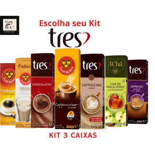 30 Cápsulas Três Corações - Escolha seu Kit