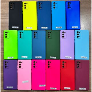 Capa Capinha Anti impacto Para Celular Samsung Galaxy Note 20 - Com Interior Aveludado de Silicone / 014SM - CP 014