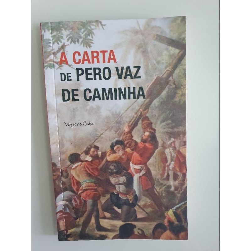 livro,  a carta de pero vaz de caminha.