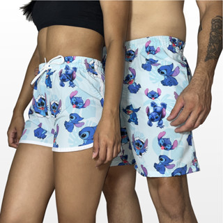 Kit Short Casal Stitch Luxo Conjunto Combinando