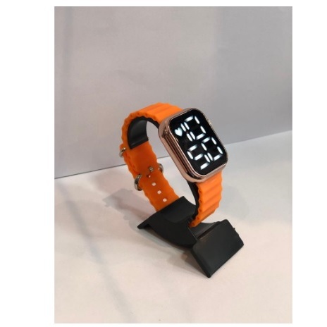 Relógio Digital Led Pulseira De Silicone ESTILO SOMENTE HORARIO 453