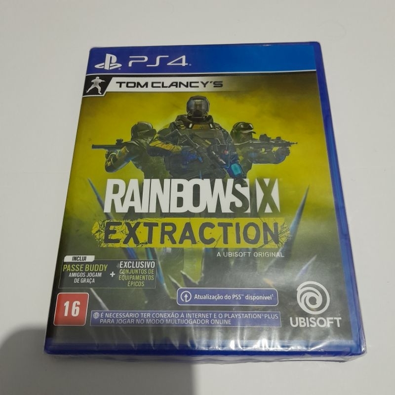 Tom Clancy's Rainbow Six Extraction Playstation 4 Novo Lacrado