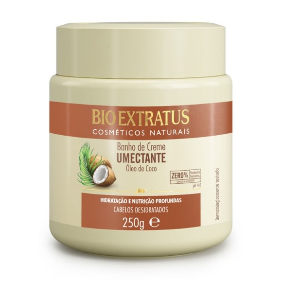 Banho de Creme Umectante Bio Extratus 250g em Oferta na Shopee
