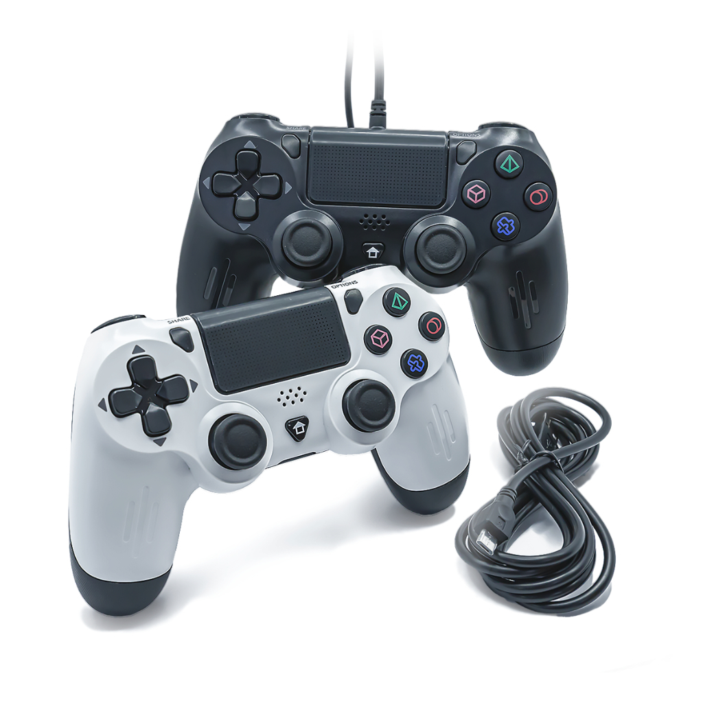 Controle de Jogos Joystick com Fio Duploshock 4 Compatível PS4
