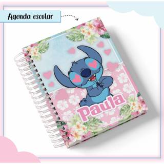 Agenda Escolar personalizada Stitch 2024