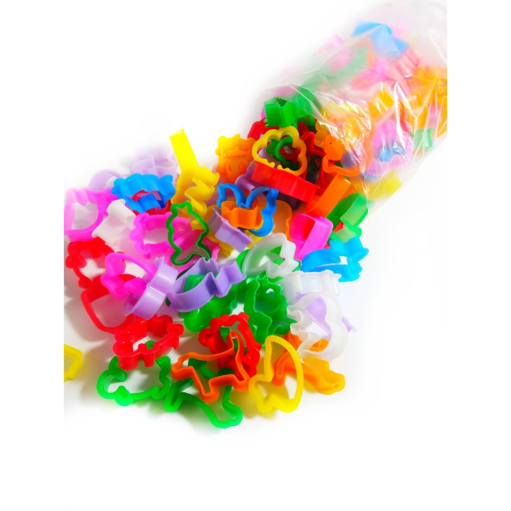 50 Cortador Forminha De Massinha Modelar Molde Brinde Para Lembrancinha Aniversario Prenda em Oferta na Shopee