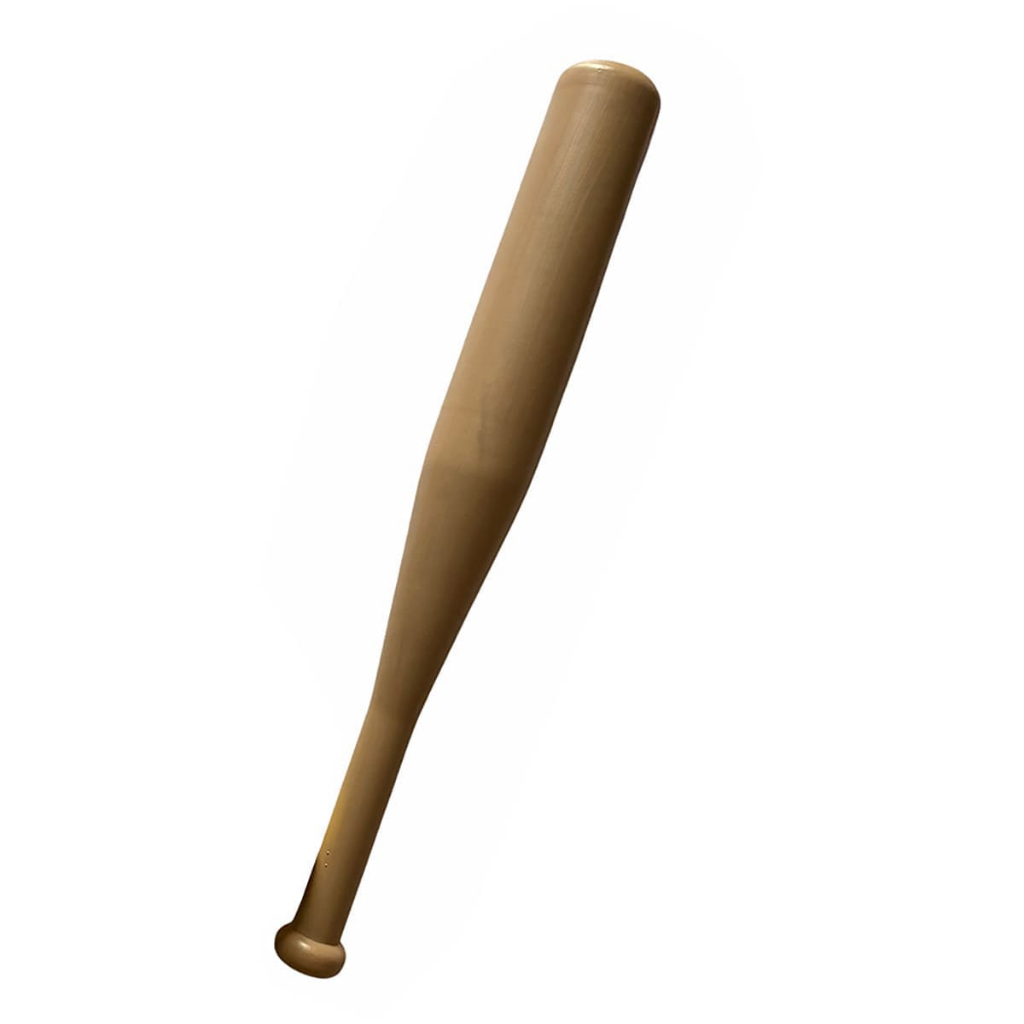 Taco De Baseball De Plástico Liso Bege Para Fantasias