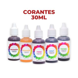Corante Cosmético à base de Água (30ml - 100ml) em Oferta na Shopee