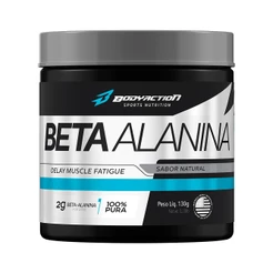Beta Alanina 130g 100% Pura 2000mg Por Dose Sabor Natural - Bodyaction