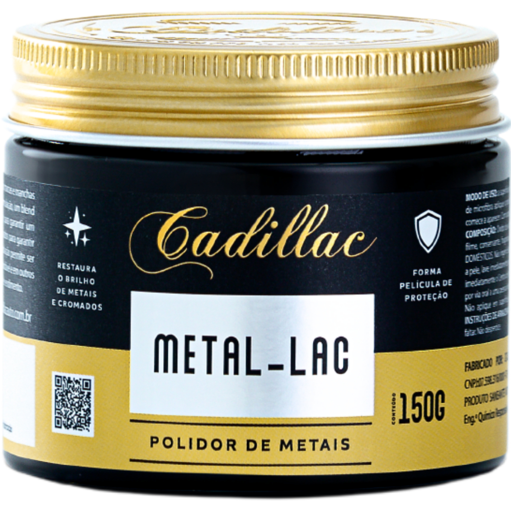 Polidor de Metais Metal-Lac Remove Oxidação 150g Cadillac em Oferta na Shopee