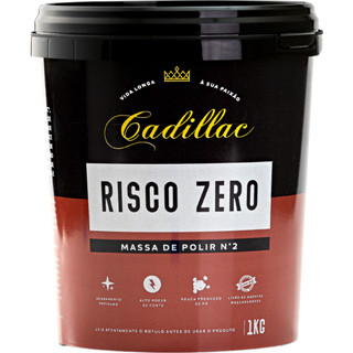 Composto Polidor Risco Zero Massa de Polir N2 1kg Cadillac em Oferta na Shopee