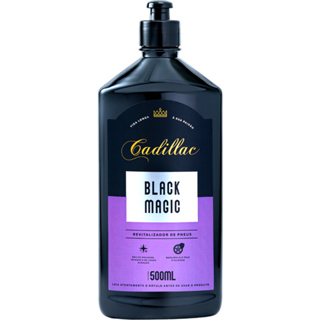 Pretinho de Pneu Revitalizador Black Magic 500ml Cadillac em Oferta na Shopee