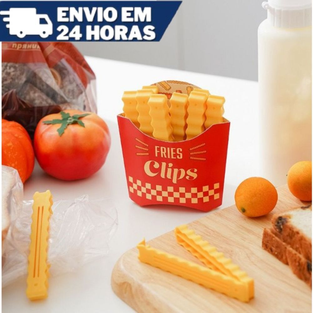12Pcs Clipes Saco De Alimentos À Prova De Umidade Clipes De Vedação De Conservação Fresca