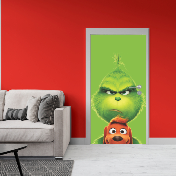 Adesivo de Porta Grinch: Onde Comprar | BuscaProdutos