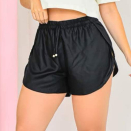 Bermudinha alegra marido verão academia viscose piscina treino musculação moda feminina modinha short feminino com laço