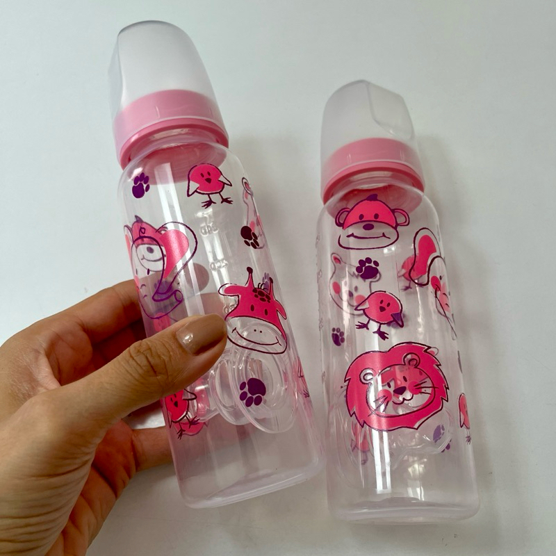 kit mamadeira barato com 2 unidades bico ortodôntico ou Redondo240ml