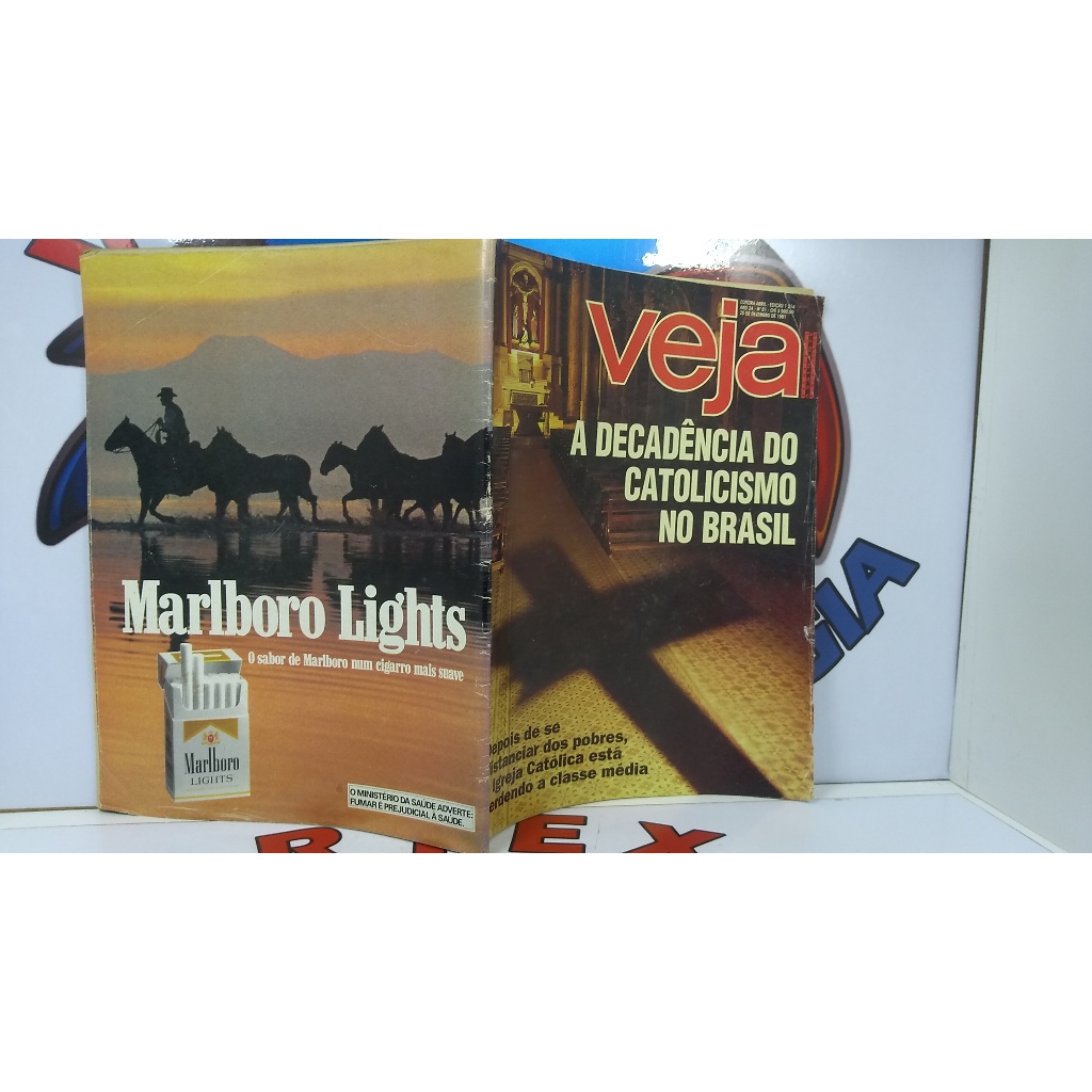 Revista Veja 1214 Catolicismo Andreatta Jobim Piquet 1991 raro