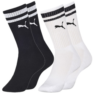 2X Pares Meia Cano Longo Juvenil Original - Puma