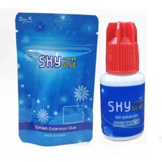 Cola SKY blue + 5ml na tampa vermelho Adesivo De Retenção 6-7 Semana Baixo Cheiro Sem Irrigação