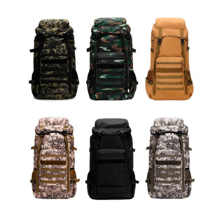 Mochila Militar Camuflada 80 Litros Mochilão Camping Viagem