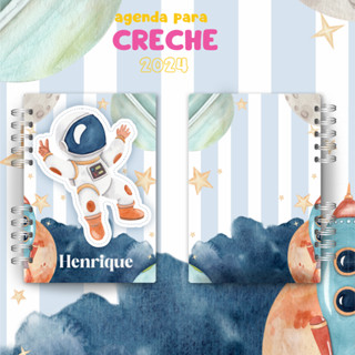 agenda creche personalizadobaby astronauta  017