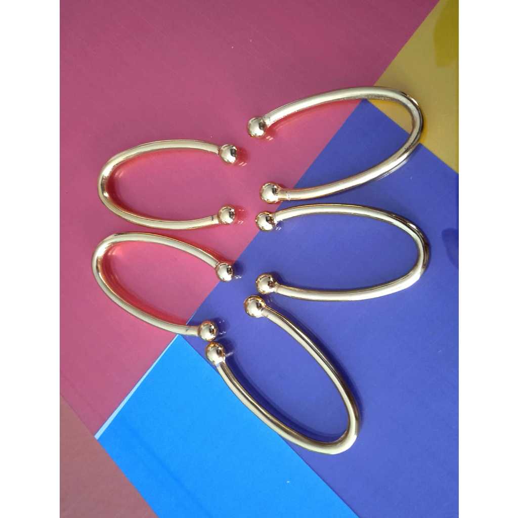 Fivela para Customização de Roupas Modelo em U cod.0076 Pacote com 6 Peças em Oferta na Shopee