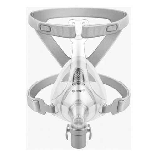Máscara Facial Cpap/Bipap Com Apoio De Testa - Yuwell