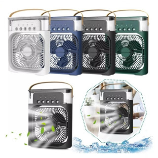 Ventilador Umidificador Aromatizador 600 ML Climatizador Portátil USB Refrigerador De Ar Envio Imediato