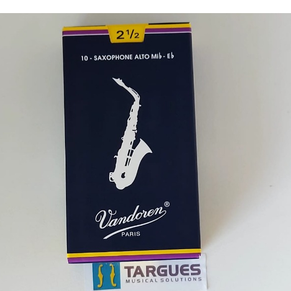 PALHETA TRADICIONAL 2,5 P/ SAX ALTO Mib-Eb SR2125 VANDOREN