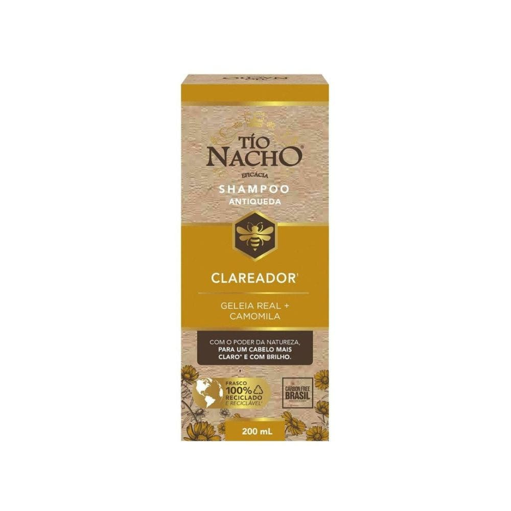 Shampoo Tio Nacho Antiqueda Clareador 200ml