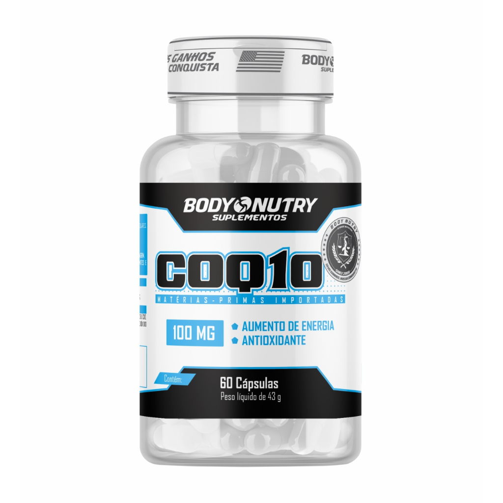 Coenzima Q10, 60 cáps. - 100 mg - Ubiquinona