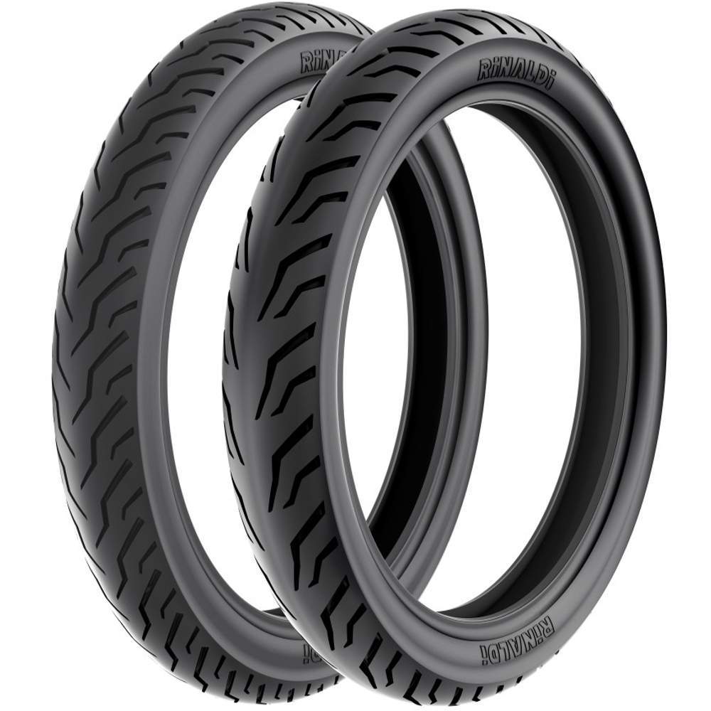 Par Pneus Nova Pcx 100/80-14 + 120/70-14 Ss48 Rinaldi