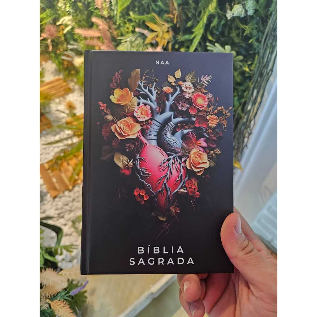 Detalhes do Bíblia Sagrada | Nova Almeida Atualizada | Capa Dura | Coração Puro