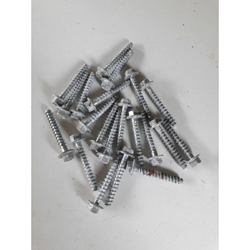 Conjunto de parafusos do tanque da lava e seca eletrolux lsi09 usados excelente