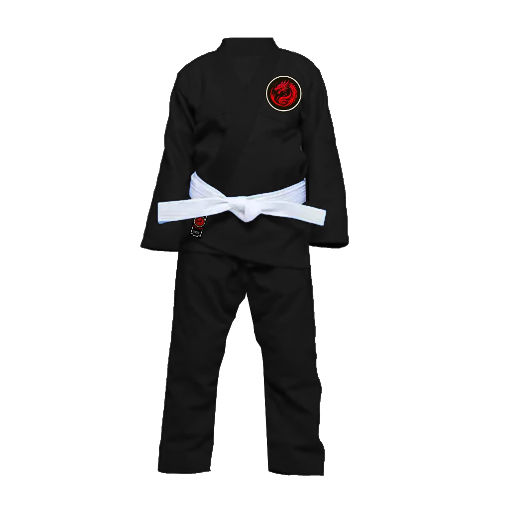 Kimono Jiu Jitsu/Judo Infantil Trançado RedDragon