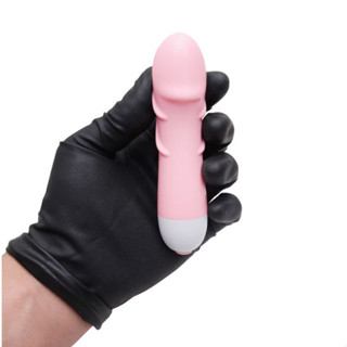 Vibrador Feminino Glande Realistica Com Relevos Lisa ABS 10 Velocidades Lilo