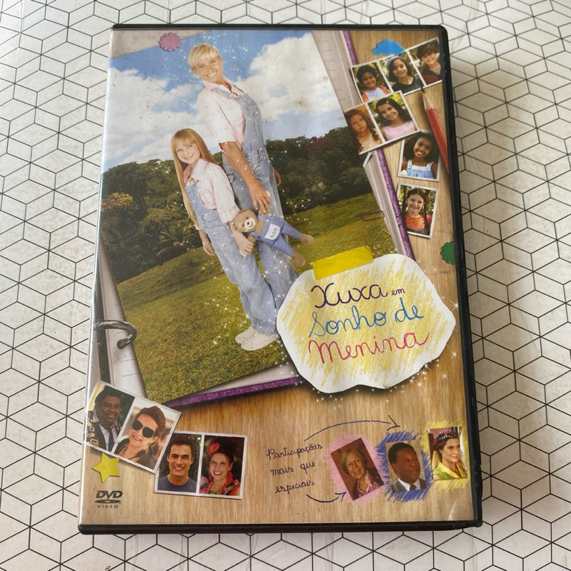 Dvd original Xuxa em sonho de menina
